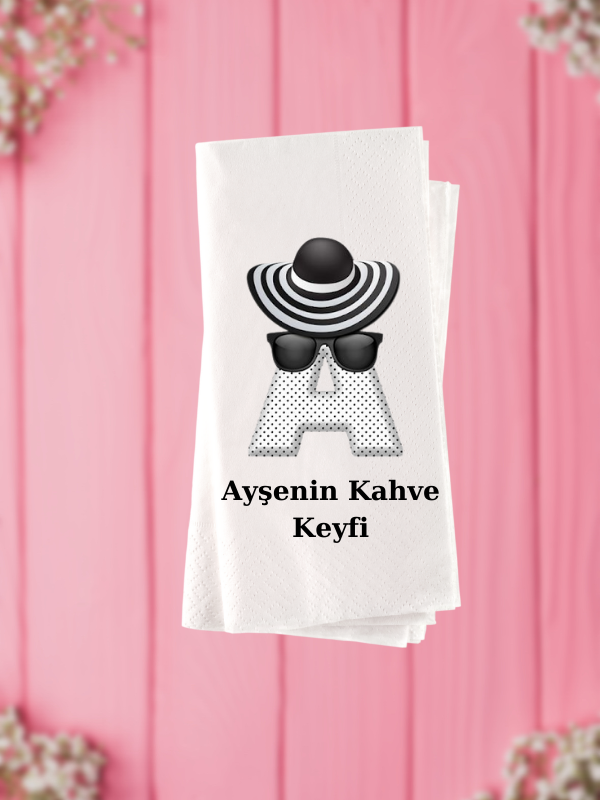 Ayşenin Kahve Keyfi Baskılı Konsept Peçete…