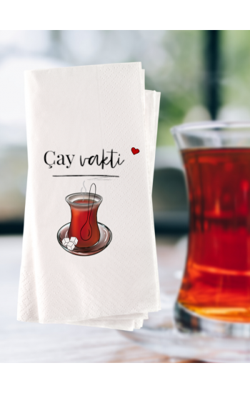 Çay Temalı Esprili  Yazı Baskılı Konuşan Peçete 20 Adet 0017…