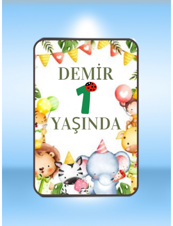 Kişiye Özel Baskılı Söz Nişan Nikah Hediyelik Buzdolabı Magneti (10 Adet) 06