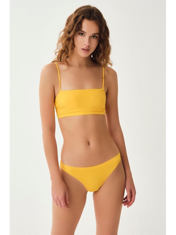 Bella Notte Klasik Sarı Bikini Altı L05A…