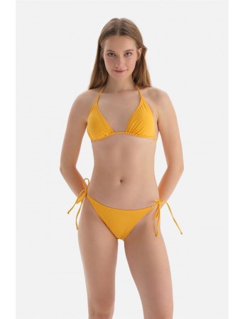 Bella Notte Üçgen Sarı Bikini Üstü L03U