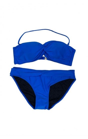 Bella Notte Straplez Mavi  Bikini Takım N44T…