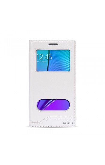 FitCase Dolce Samsung Note 5 (N920) Gizli Mıknatıslı Pencereli Kılıf …