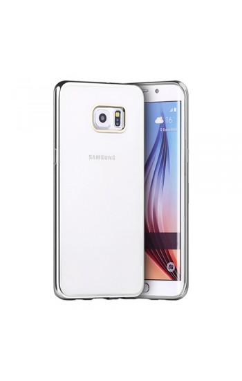 FitCase Laser Color Samsung S6 (G920) Silikon Kılıf Silver…