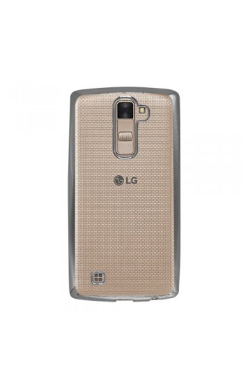 FitCase Laser Color LG K8 K350 Silikon Kılıf Silver…