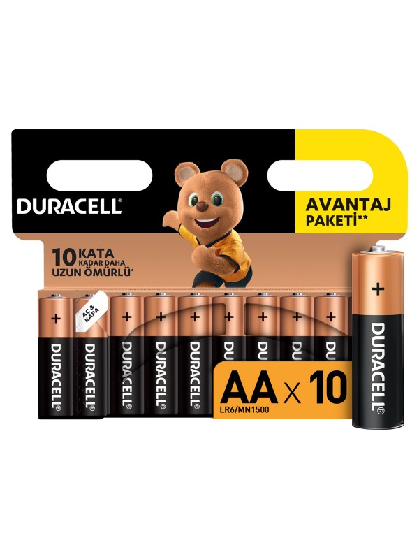 Duracell Basic Kalem Pil 10'lu Aa…