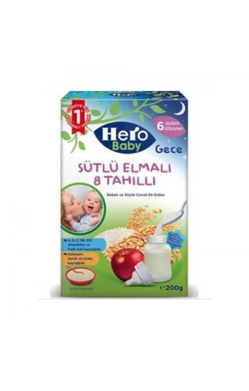 Ülker Hero Baby Bisküvili 8 Tahıllı Gece 200 g…