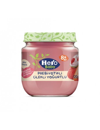 Ülker Hero Baby Prebiyotik Çilek Yoğurtlu 120 g