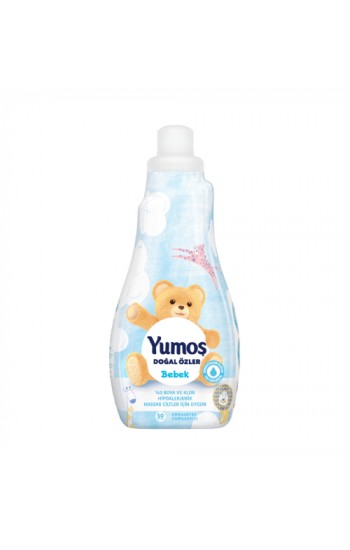 Yumoş Çamaşır Yumuşatıcısı Doğal Özler Bebek 50 Yıkama 1200 Ml…