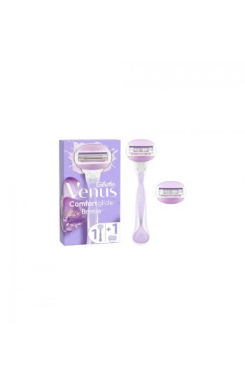 Gillette Venus Comfort Glide Breeze Tıraş Makinesi + 2 Adet Yedek Başl…