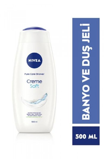 Nivea Creme Soft Kremsi Dokunuş Banyo Ve Duş Jeli 500 Ml…