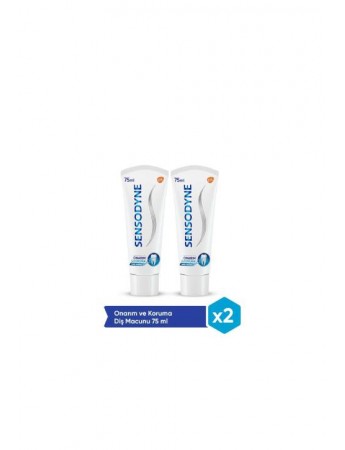 Sensodyne Onarım ve Koruma 75ml Diş Macunu 2'li Paket