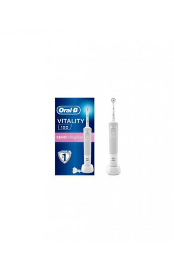 Oral-B Vitality D100 Box Beyaz Şarj Edilebilir Diş Fırçası Sensi Ultr…