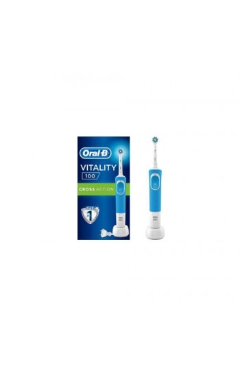 Oral-B D100 Şarj Edilebilir Diş Fırçası Cross Action Mavi…