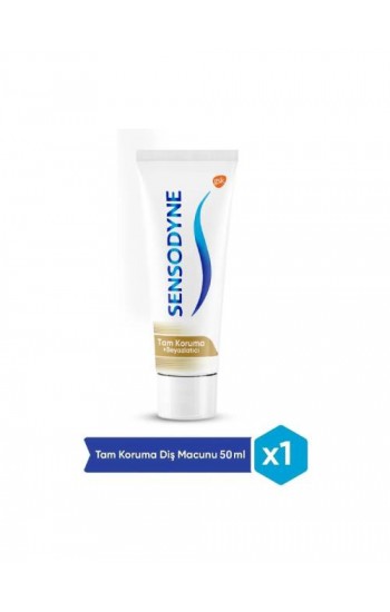 Sensodyne Tam Koruma Beyazlatıcı Diş Macunu 50 ml…