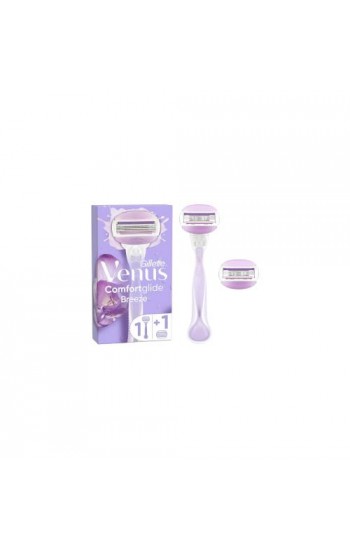 Gillette Venus Comfort Glide Breeze Tıraş Makinesi + 2 Adet Yedek Başl…