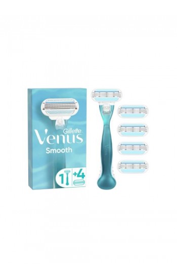 Gillette Venus Smooth Tıraş Makinesi + 5 Yedek Başlık…