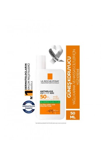 La Roche Posay Anthelios Uvmune 400 Oil Control Fluid Güneş Kremi Spf50+…