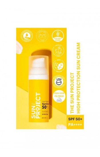 The Sun Project High Protection Sun Cream Yüksek Korumalı Güneş Kremi …