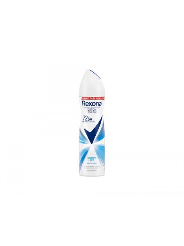 Rexona Kadın Sprey Deodorant Cotton Dry 72 Saat Kesintisiz Üstün Ko…