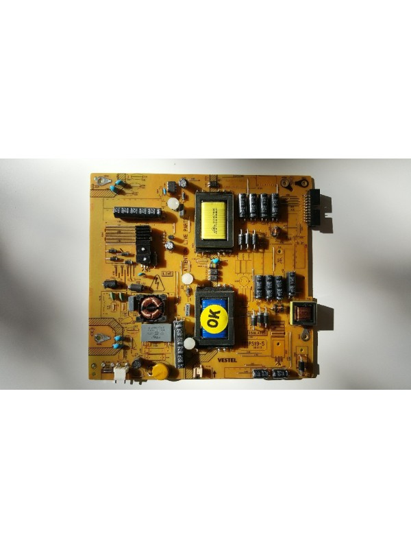 17IPS19-5, 23101547, Vestel 32FD6040H, Power Board, Besleme Kart…