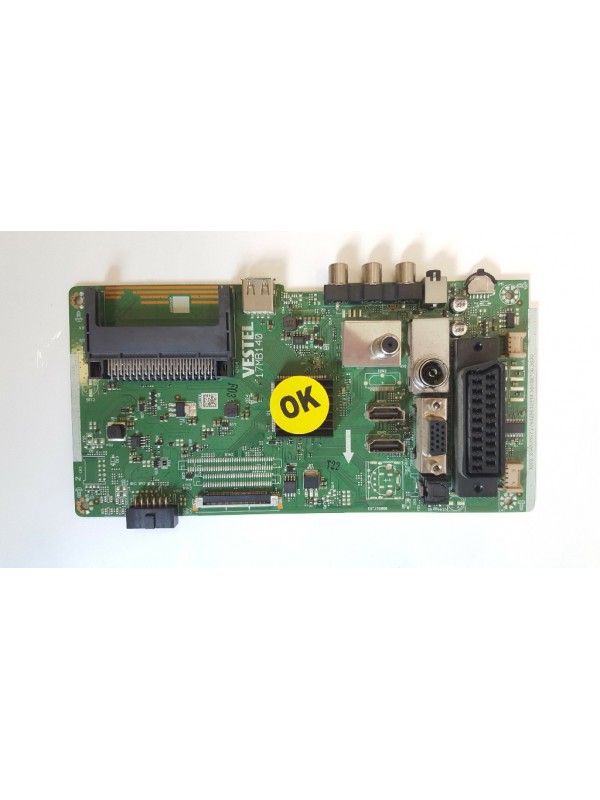 17MB140, 23459597, VESTEL 43FB5000, MAIN BOARD, ANAKART…