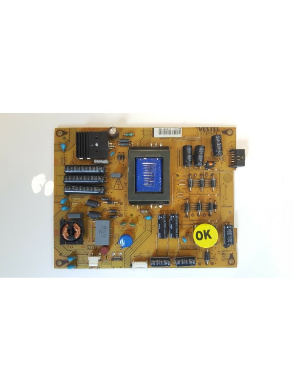 17IPS71, 23172818, Vestel 40PF7070, Power Board, Besleme Kartı…