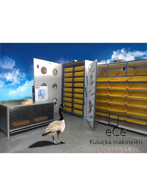 KAZ KULUÇKA MAKİNASI 750 GELİŞİM 750 ÇIKIM KOMBİNE 2YIL GARANT…