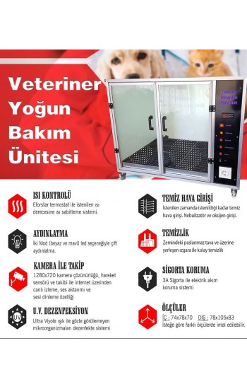 Veteriner Yoğun Bakım Ünitesi…