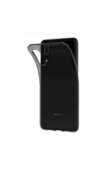 Huawei P20 PRO Kılıf Soft Silikon Şeffaf-Siyah Arka Kapak…