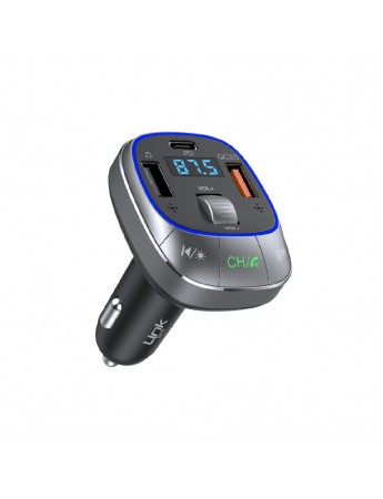 LinkTech GF17 48W PD + QC3.0 LED Ekranlı FM Transmitter