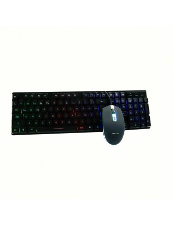 Konfulon KM-99 RGB Işıklı Gaming Combo Klavye ve Kablolu Mouse Set