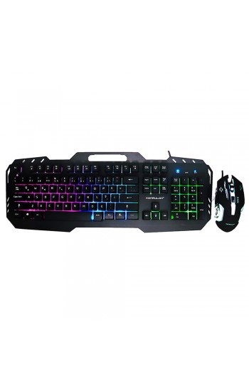 Konfulon W200 RGB Işıklı Gaming Combo Kablolu Klavye Mouse Set…