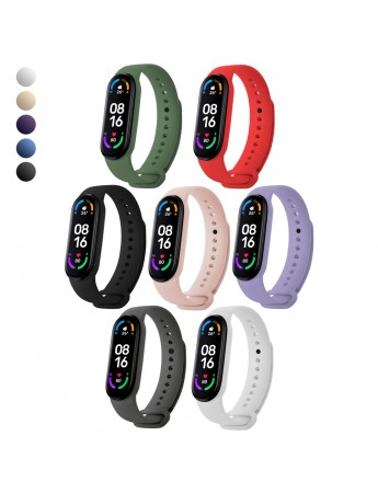 Xiaomi Mi Band 5 / 6 Uyumlu Silikon Kordon