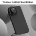 iPhone 15 Pro Kılıf Kamera Lensli Lansman Silikon Kapak