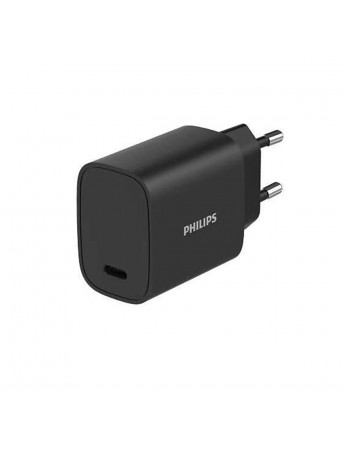 Philips DLP4329CB/12 20W Type-C Şarj Adaptörü Siyah