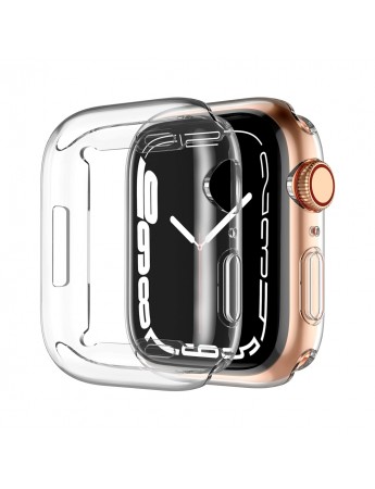 Bufalo Apple Watch 44mm Silikon 360 Kasa ve Ekran Koruyucu