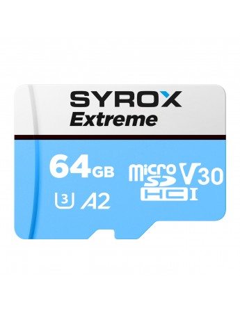 Syrox MC64 MicroSD 64GB Class 10 Hafıza Kartı