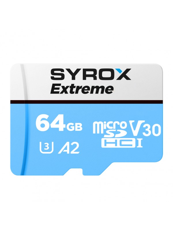 Syrox MC64 MicroSD 64GB Class 10 Hafıza Kartı…