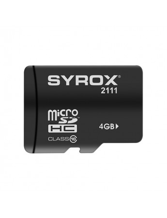 Syrox MC4 MicroSD 4GB Hafıza Kartı