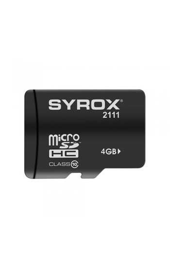 Syrox MC4 MicroSD 4GB Hafıza Kartı…