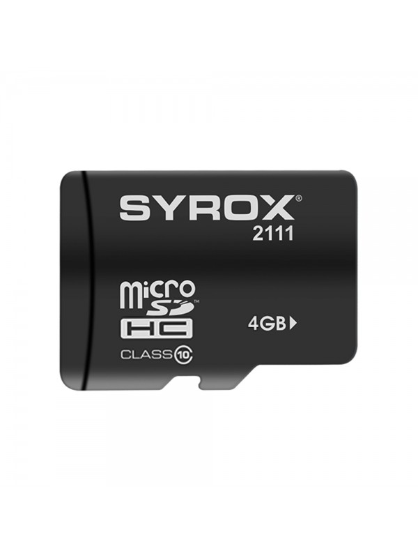 Syrox MC4 MicroSD 4GB Hafıza Kartı…