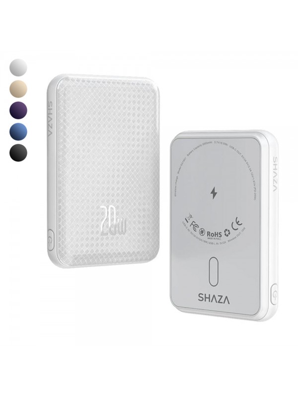 Shaza SG1501 Magnetic 5000 mAh Kablosuz Wireless Powerbank