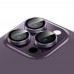 Shaza iPhone 14 Pro / iPhone 14 Pro Max Safir Kamera Lens Koruyucu 3lü Set