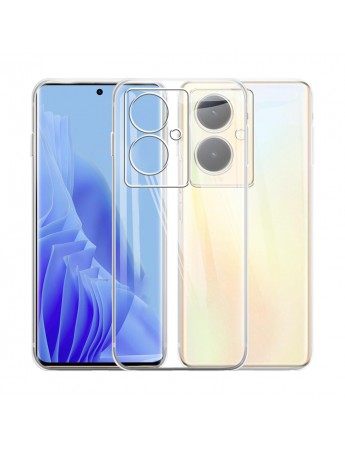 Vivo V29 Lite Kılıf Kamera Korumalı Silikon Şeffaf Kapak