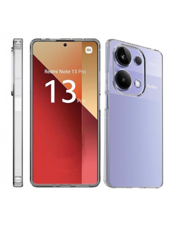 Xiaomi Redmi Note 13 Pro 4G Kılıf Kamera Korumalı Silikon Şeffaf Kapak