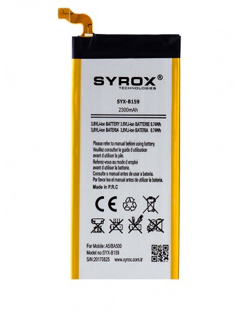 Syrox Samsung Galaxy A5 (BA500) Batarya 2300 mAh B159