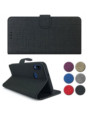 Reeder P13 Blue Kılıf FitCase Fabric Kapaklı Cüzdanlı