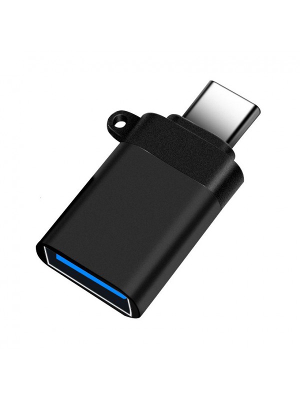 FitPlus USB to Type-C Çevirici OTG Adaptör USB3.0/Type-C - Siyah…