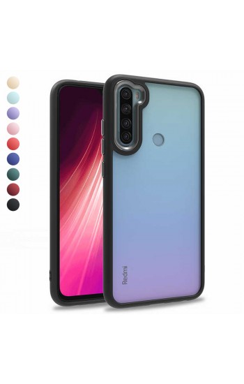 Xiaomi Redmi Note 8 Kılıf Luna Lens Kamera Çerçeveli Silikon Kapak…